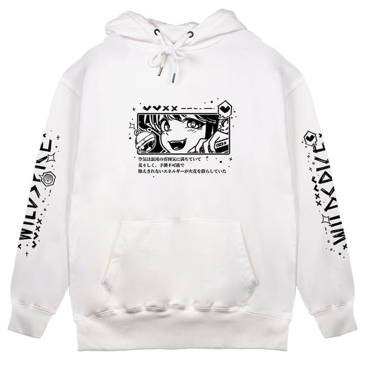 WildSpice 'Hole Queen' White Hoodie