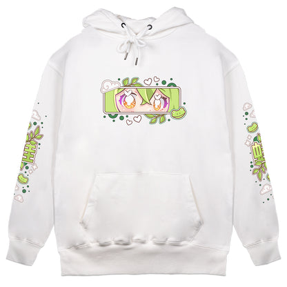 Keromii Kero "Shiny Froggie" White Hoodie