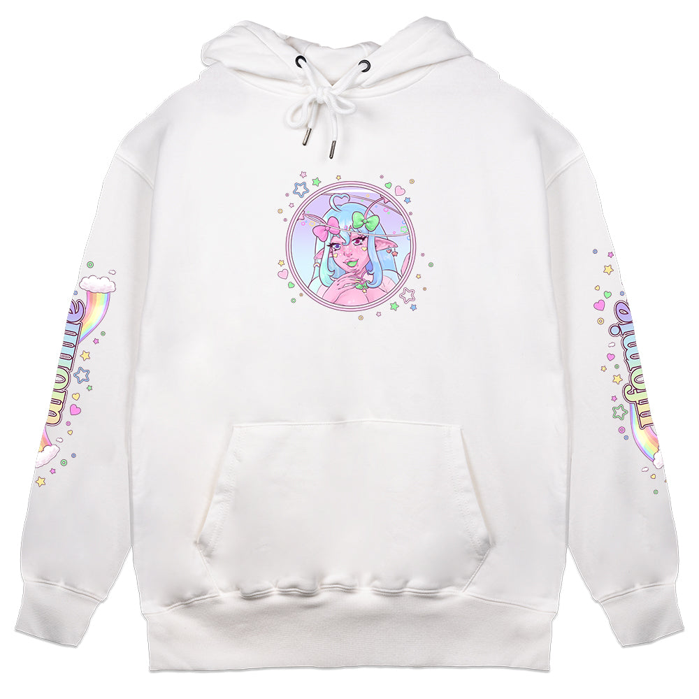ufomie White Hoodie