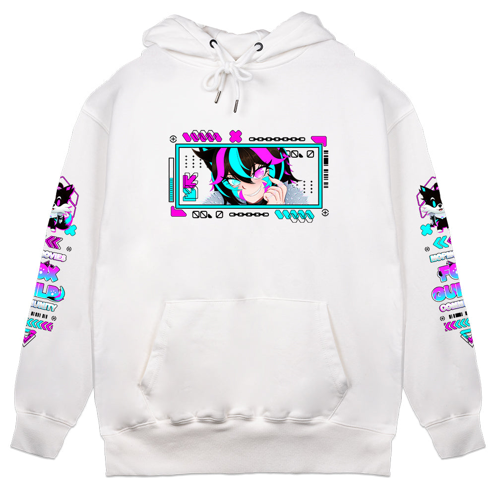 MopMovies Fox Guild White Hoodie