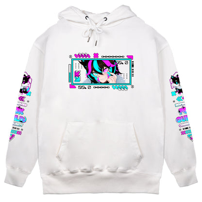 MopMovies Fox Guild White Hoodie