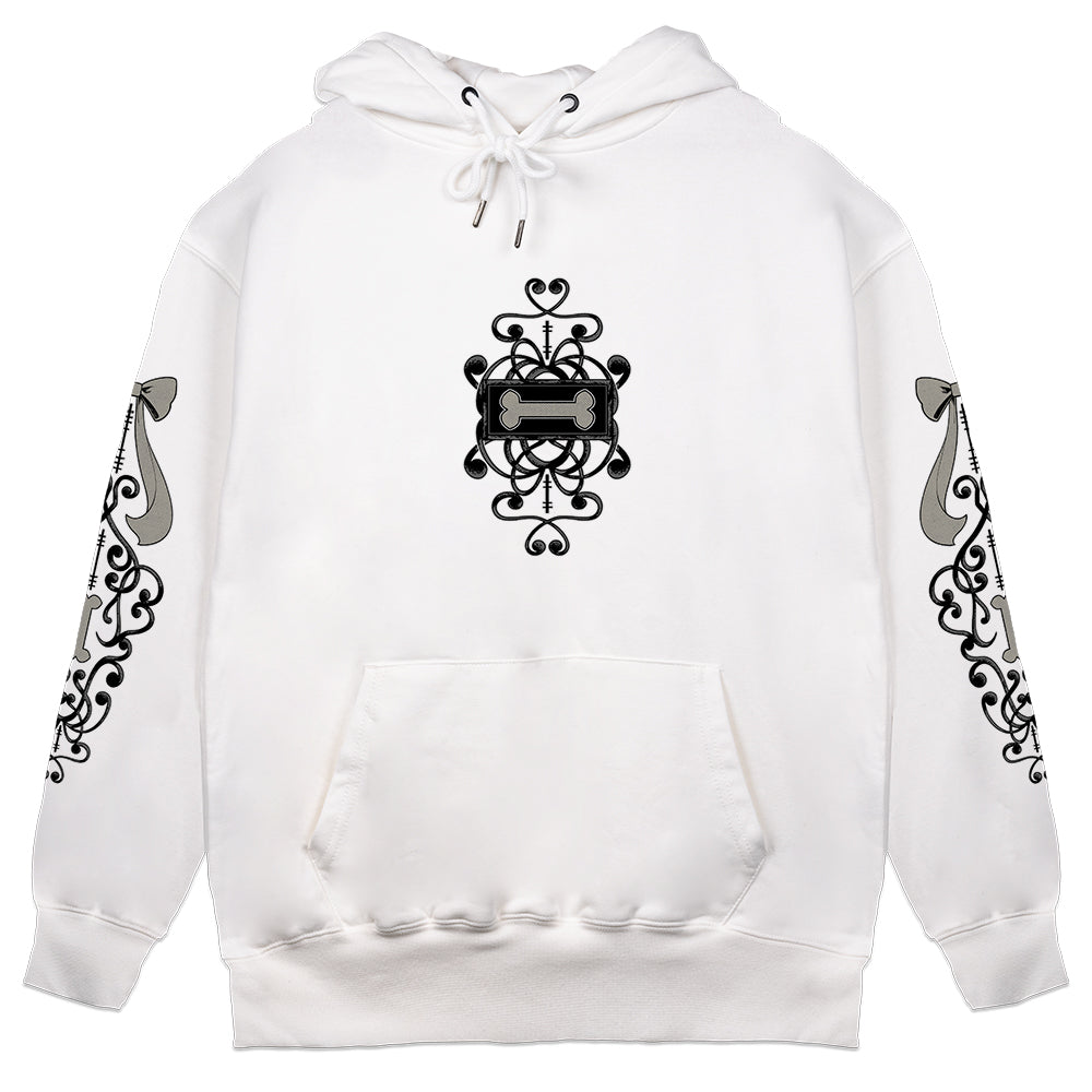 pxppycorpse "Portrait" Hoodie - White