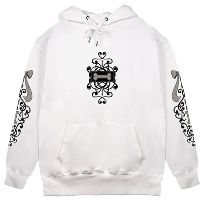 pxppycorpse "Portrait" Hoodie - White