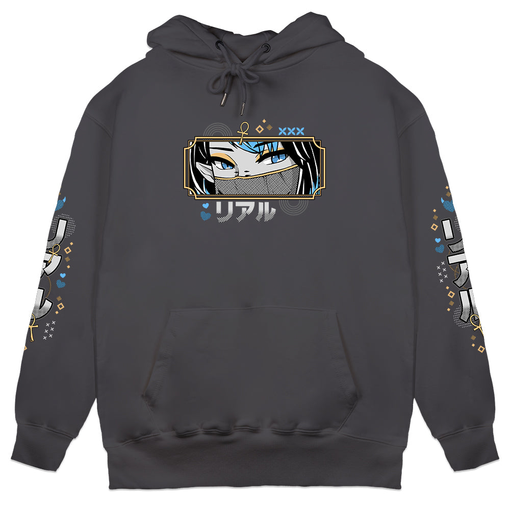 IsTHISrealVR "Masquerade" Hoodie - Charcoal