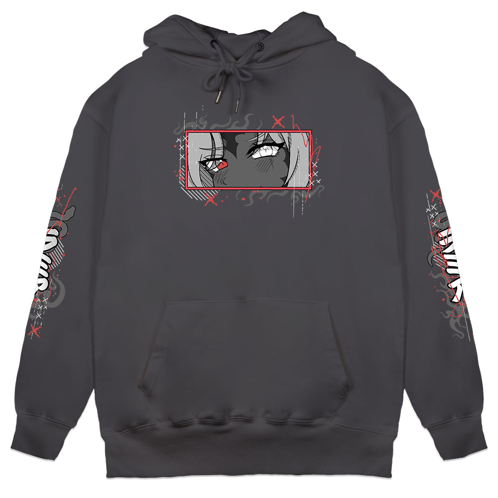 Uwabamii "Serpent" Hoodie - Charcoal