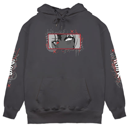 Uwabamii "Serpent" Hoodie - Charcoal