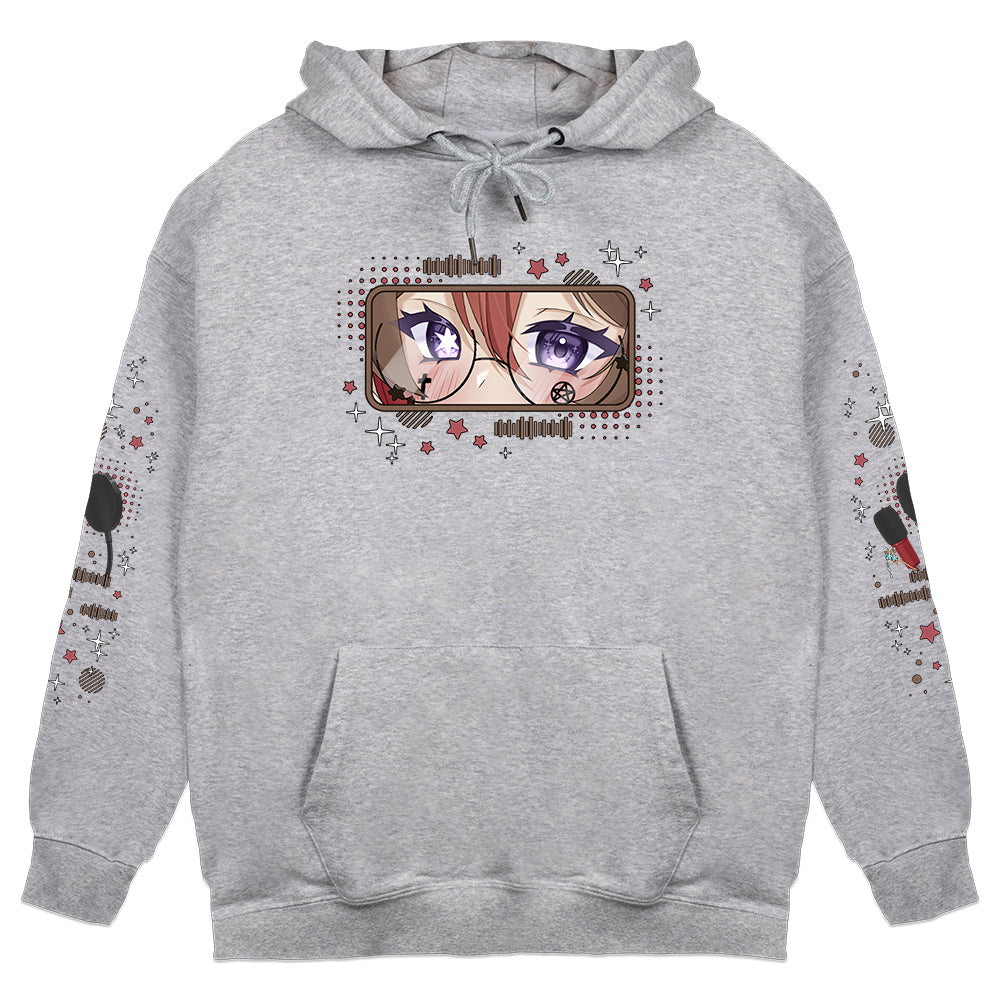 SabishiiVT "On the Mic!" Gray Hoodie