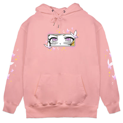 PeachyPiwie "Butterflies & Dreams" Pink Hoodie
