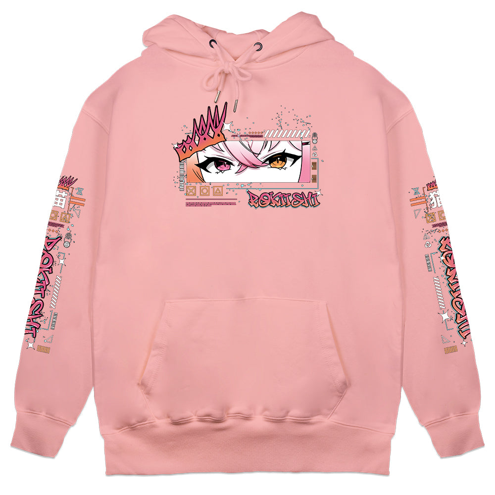 Rokiishi "Silly Catboy" Pink Hoodie