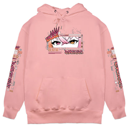 Rokiishi "Silly Catboy" Pink Hoodie