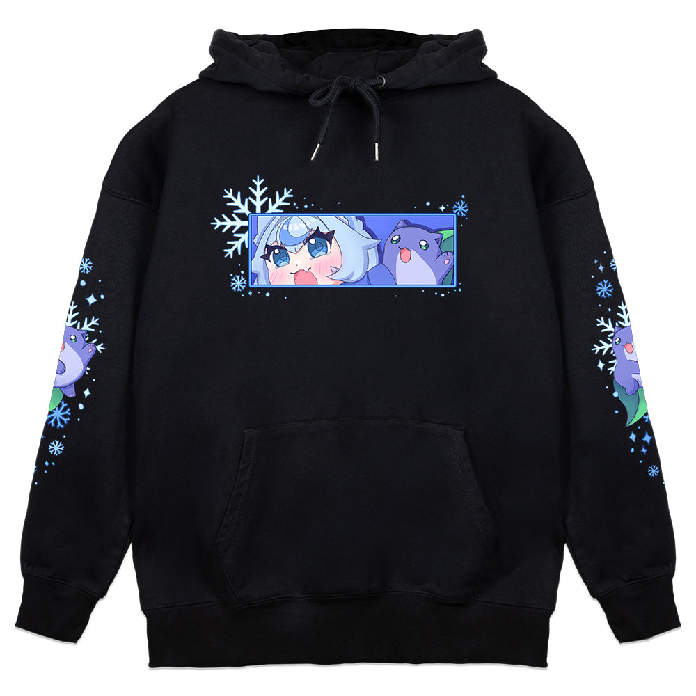 Maria 'Marpi' Bean "Winter Dance" Black Hoodie