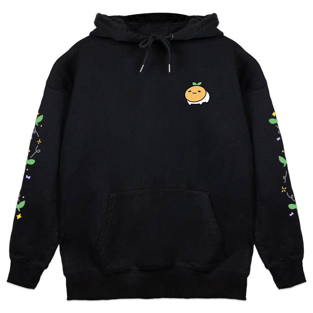 doremiiart "Eggsprout Stargaze" Black Hoodie