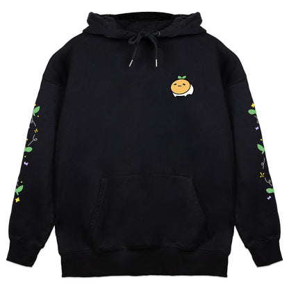 doremiiart "Eggsprout Stargaze" Black Hoodie