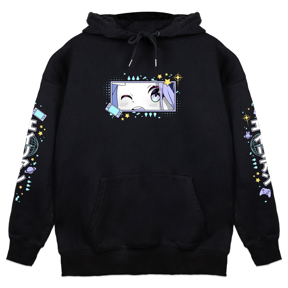 Poko Bun "Peace" Hoodie - Black
