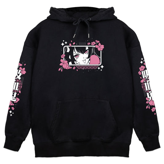Cuptire "Sakura Bomb" Hoodie - Black