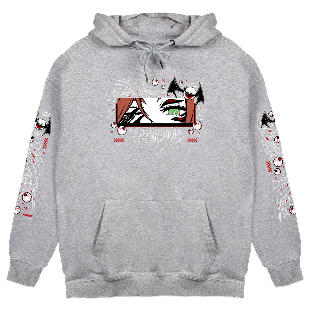 Magnolia_VT "Eldritch" Gray Hoodie