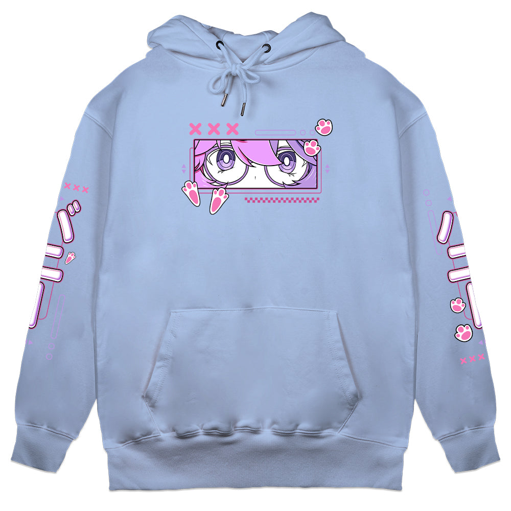 sakurausagi "Bunny Pop" Hoodie - light blue