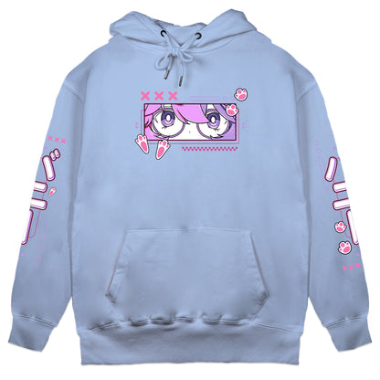sakurausagi "Bunny Pop" Hoodie - light blue