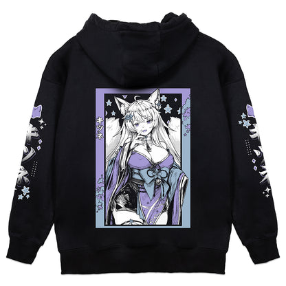 Yuki_Shima_Fox Mischievous Hoodie