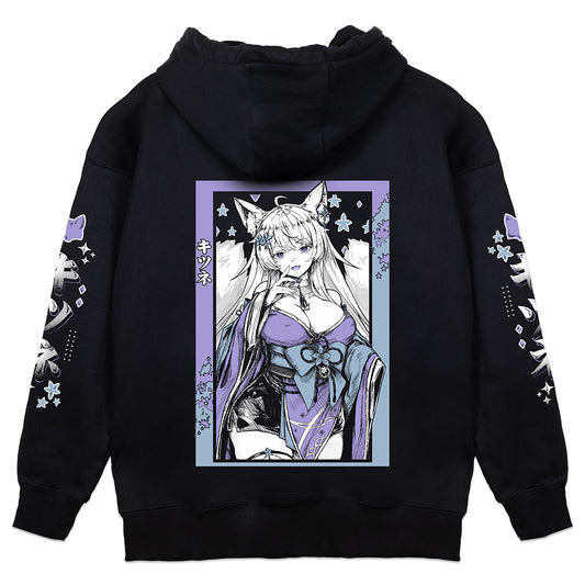 Yuki_Shima_Fox Mischievous Hoodie