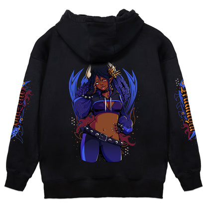 BlazetteMidnight Cheeky Hoodie classic black