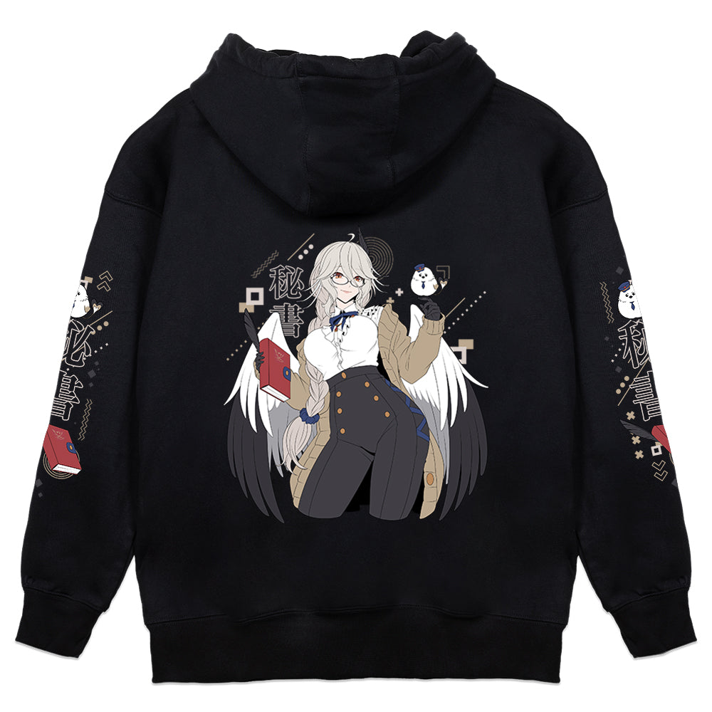 KiraHishotori Bird Secretary Hoodie