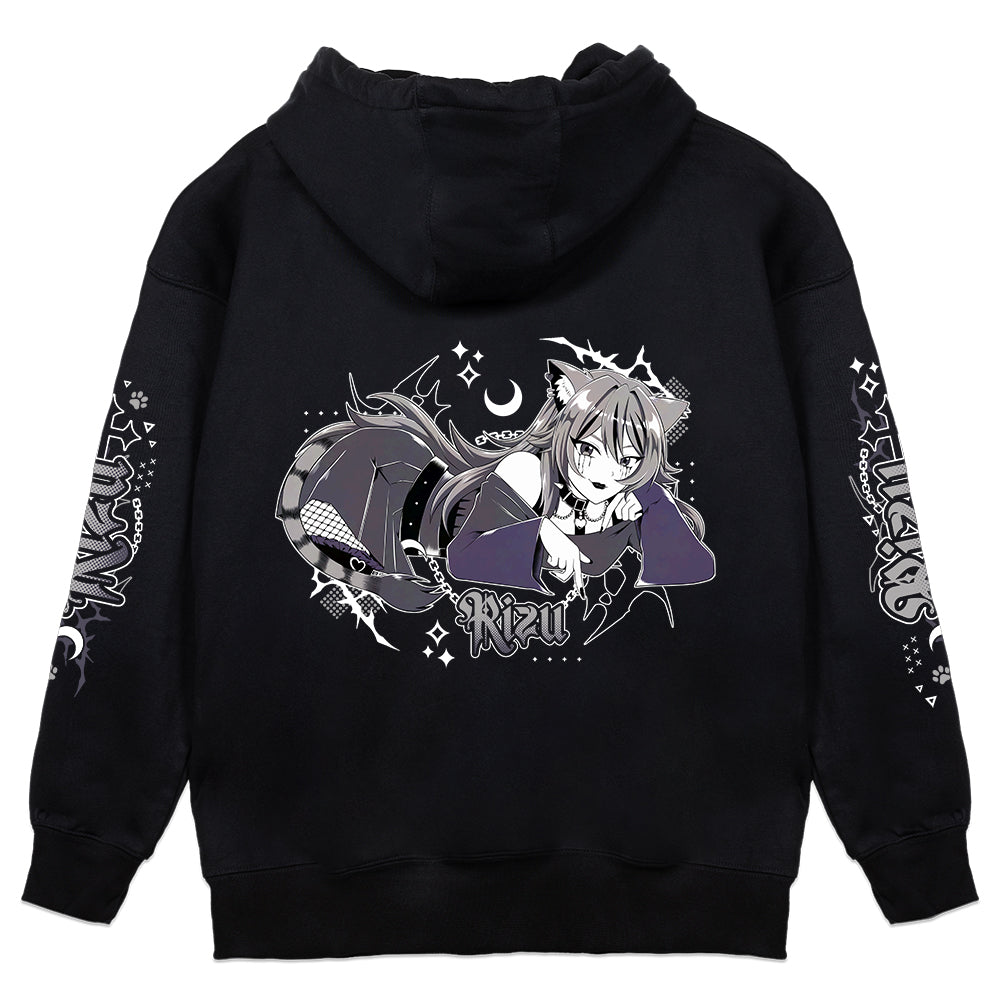 Rizu Mayonaka 'Goth Kitty' Hoodie