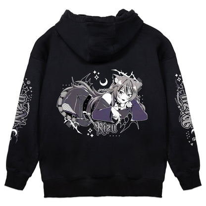 Rizu Mayonaka 'Goth Kitty' Hoodie