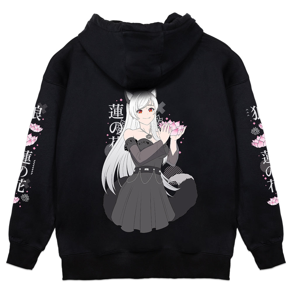 HowlingLotusVT Lotus Flower Hoodie