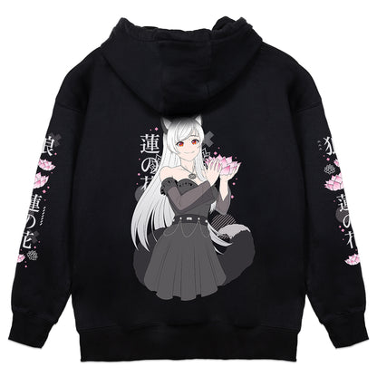 HowlingLotusVT Lotus Flower Hoodie