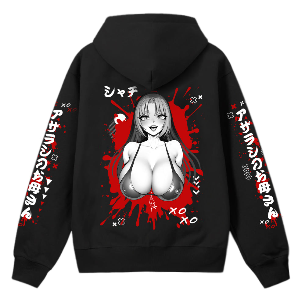 OrcaTsukii Splatter Hoodie