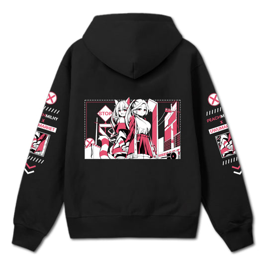 Peachmilky Signs Hoodie