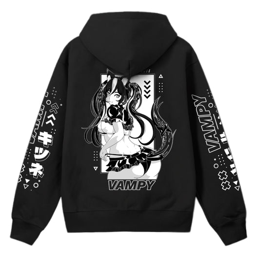 Vampy Monochrome Hoodie
