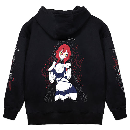 LuciBubz Slice of Hell Hoodie - Black