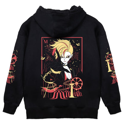 MarinGoRound Tent of Twisted Terror Hoodie in classic black