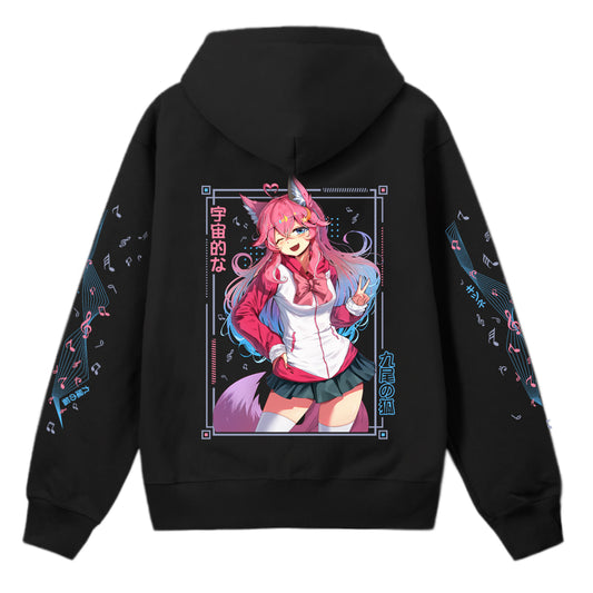 Kiichan Cosmic Fox Girl Hoodie