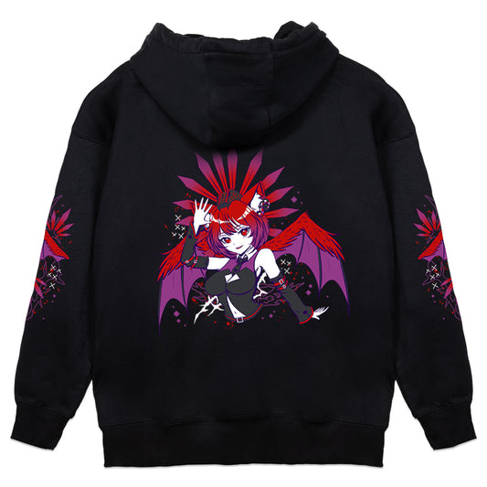 ECHOVTS Carmesí Hoodie