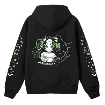 Anya Tuxedo Kitten Hoodie