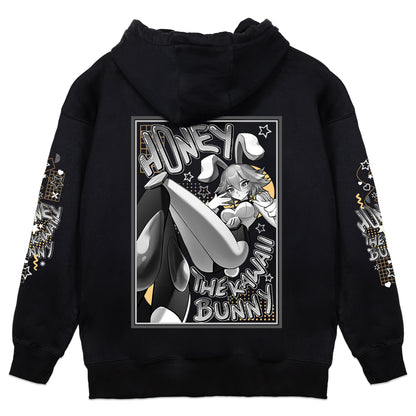 Honey Cyber Bunny Charm Hoodie