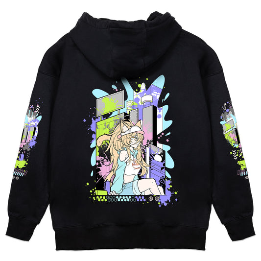 Cake Cat Vigilante Hoodie