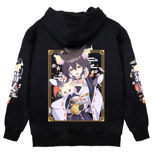 Pikoyin Shrine Maiden Hoodie