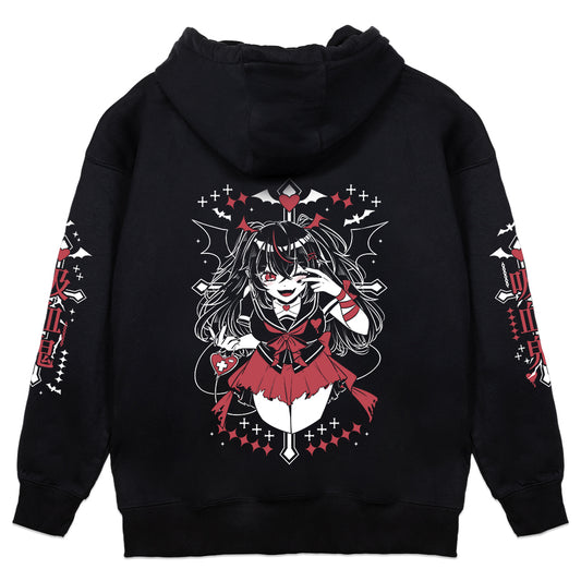 BerryBlushy Vampire Schoolgirl Hoodie