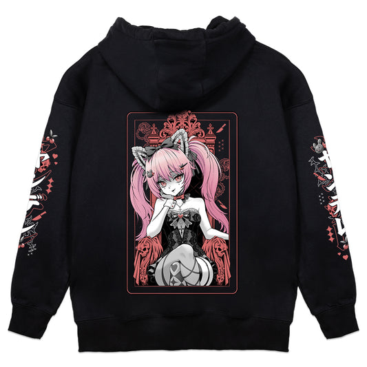 Miyukura Unhinged Hoodie - Black