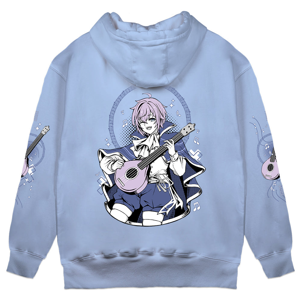 Masey Poetic Bard Light Blue Hoodie