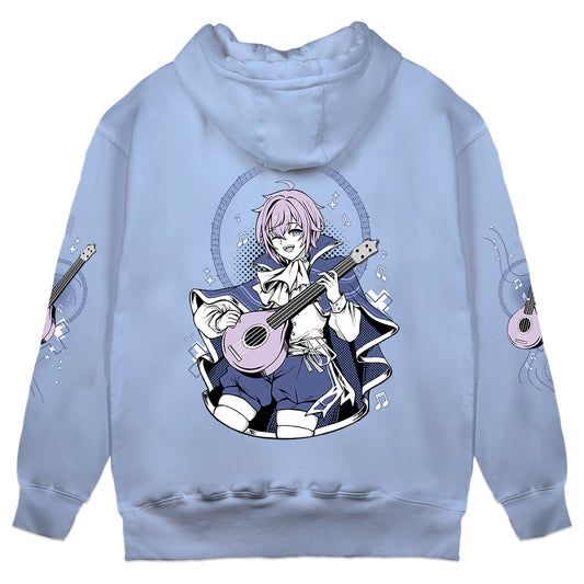 Masey Poetic Bard Light Blue Hoodie