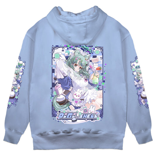 Digiko "Housekeeping" Hoodie - Light Blue