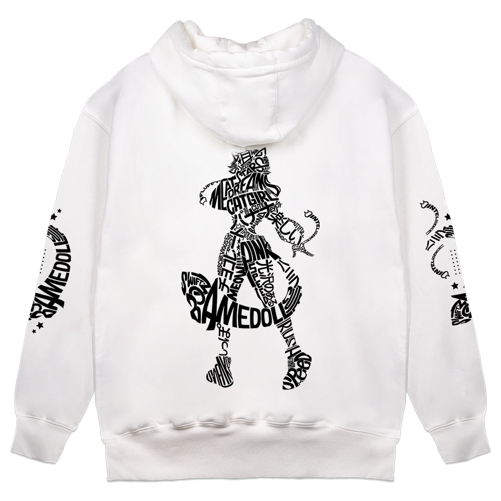 AmeDoll Thoughts White Hoodie