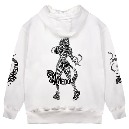 AmeDoll Thoughts White Hoodie