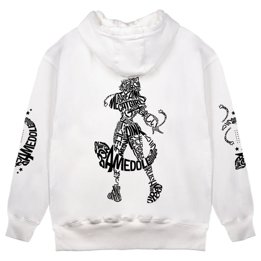 AmeDoll Thoughts White Hoodie