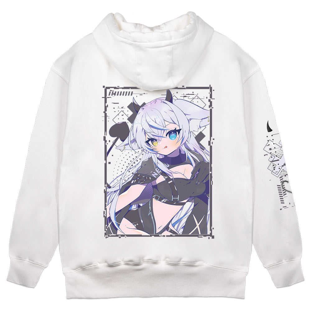 NemuNyaa "Virus" Hoodie - White